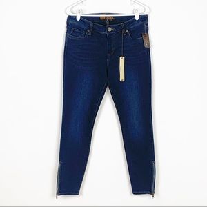 NEW Kut from the Kloth Skinny Zipper Ankle Jeans
